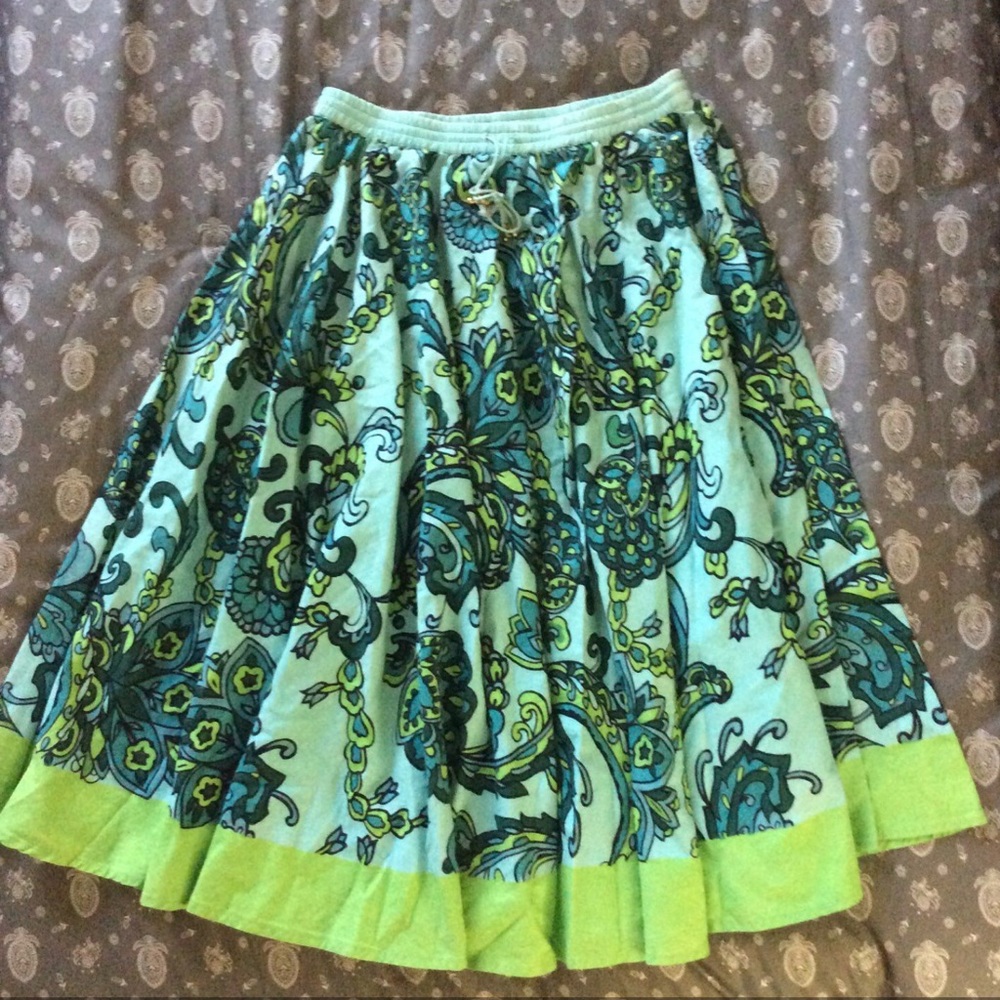 BOHO Floral Skirt